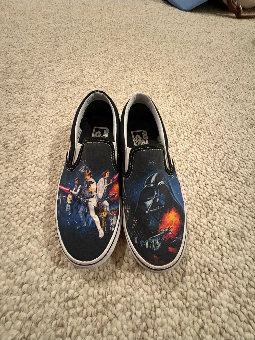 EUC VANS Star Wars A New Hope Slip On - Womens 5.5